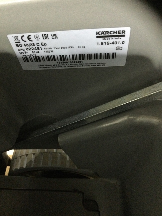 Used Kärcher BD 43/35 C EP Walk-Behind Scrubber Dryer - Image 5