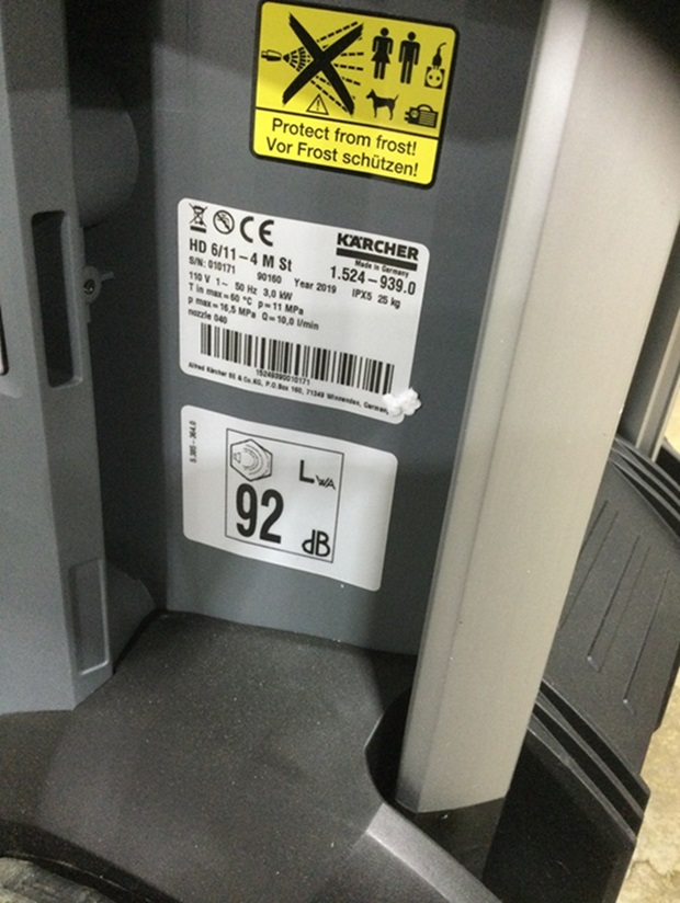 Used Kärcher High pressure cleaner HD 6/11-4M St - Image 4